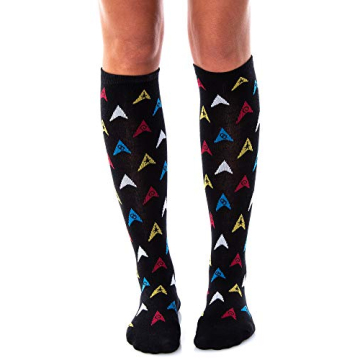 Star Trek Women’s Knee High Socks 2-Pack - Officially Licensed