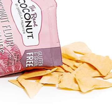 The Real Coconut Tortilla Chips - Gluten Free & Organic