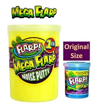 JA-RU 1 Pound Mega Flarp Noise Putty Scented (1 Unit), Fidget Toy Squishy Sensory Toys for Easter, Autism Stress Toy Party Favors Fidget for Kids and Adults Boys & Girls. 335-1