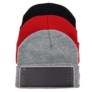 LihupZone LED Display Beanie Hat for Parties and Cosplay