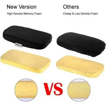 Aloudy Ergonomic Memory Foam Armrest Pads Set of 2