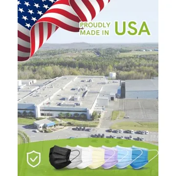 FriCARE Disposable Masks Made in USA - Comfortable & Safe