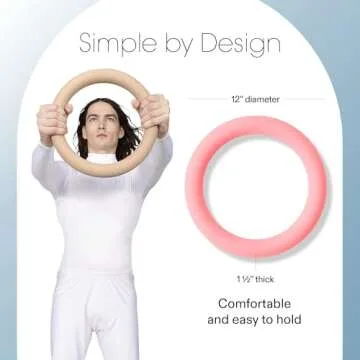 Bala Power Ring (10lb) | Kettlebell | Yoga, HIIT, Pilates, Barre, Strength Training | Charcoal