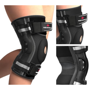 Knee Pain Relief with NEENCA Adjustable Brace