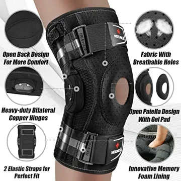 Knee Pain Relief with NEENCA Adjustable Brace