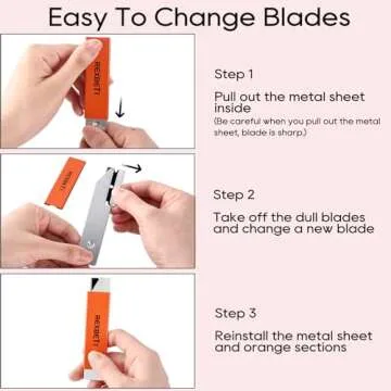 REXBETI 12 Pack Box Cutter Set for Easy Package Opening