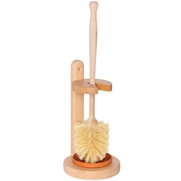 REDECKER Natural Tampico Fiber Toilet Brush Set - Made in Germany