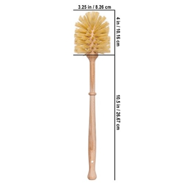REDECKER Natural Tampico Fiber Toilet Brush Set - Made in Germany