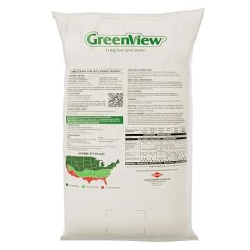 GreenView Dense Shade Grass Seed – 20 lb & 10,000 sq. ft. Coverage