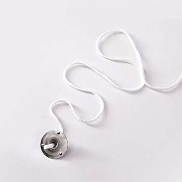 EricX Light Candle Wick Sustainer Tabs for DIY Candle Making