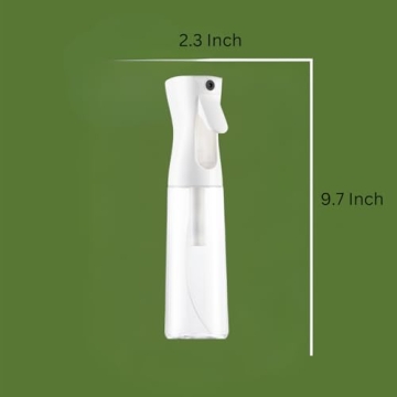 360 Mist Sprayer Continuous Fine Mist Bottle for Hair Plants