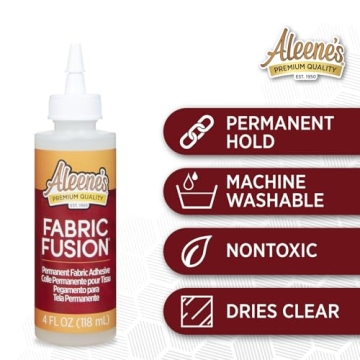Aleene's 4 oz Fabric Fusion Adhesive for All Projects