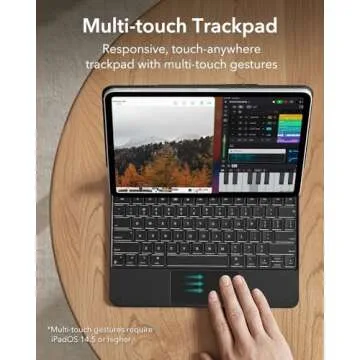 ESR iPad Air 13 Inch Case with Keyboard and Trackpad