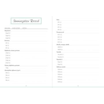 My Child's Health Record Keeper (Log Book)