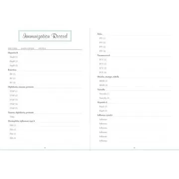 My Child's Health Record Keeper (Log Book)