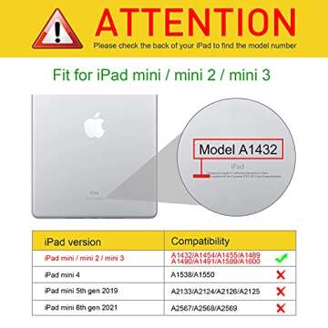 Fintie iPad Mini Case - Lightweight & Smart Protection