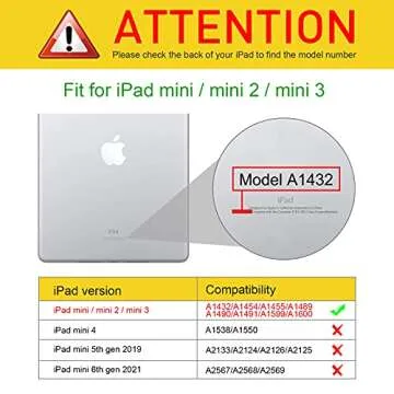 Fintie iPad Mini Case - Lightweight & Smart Protection