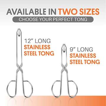 UPIT Kitchen Triangle Tongs - Versatile Scissor-Shaped Kitchen Tools for Easy Food Handling