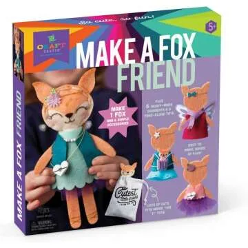 Fox Friend Craft Kit – Easy Sewing Fun for Kids
