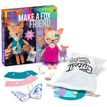 Fox Friend Craft Kit – Easy Sewing Fun for Kids