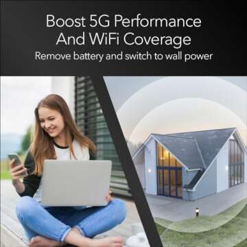 NETGEAR Nighthawk M6 Pro Mobile Hotspot 5G mmWave, 8Gbps, Unlocked,AT&T, T-Mobile,Verizon International Roaming 125 Countries,WiFi 6E,Portable Device with touch control, Modem Wireless Router(MR6550)