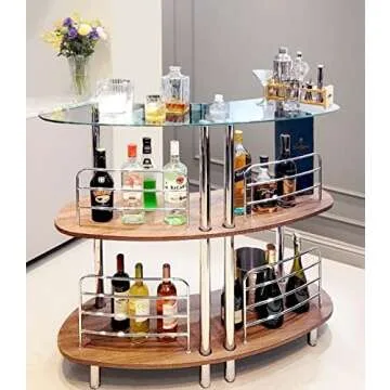 Mango Steam Catalina Table - Modern Home Liquor Bar