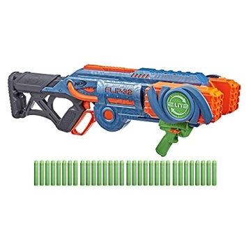 Nerf Elite 2.0 Flipshots Flip-32 Blaster - Double Firepower with 32 Dart Barrels