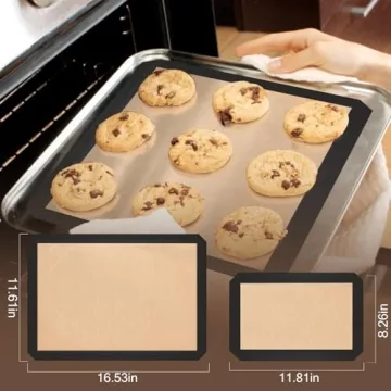 Versatile Silicone Baking Mat 3-Pack for Eco-Friendly Baking