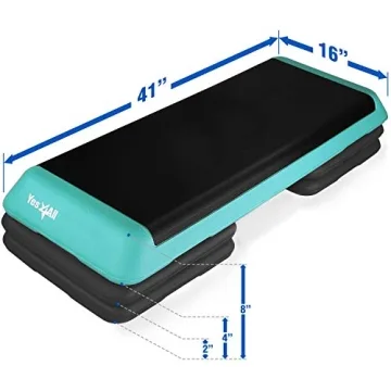 Yes4All Adjustable Aerobic Step Platform for All Levels