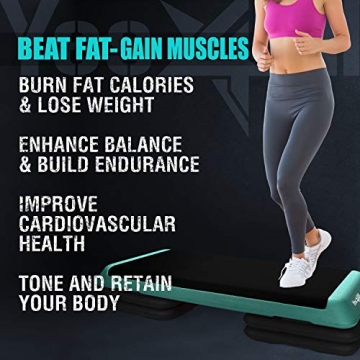 Yes4All Adjustable Aerobic Step Platform for All Levels