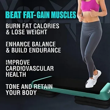 Yes4All Adjustable Aerobic Step Platform for All Levels