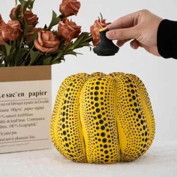 LXCMV Yayoi Kusama Polka Dot Pumpkin Decoration