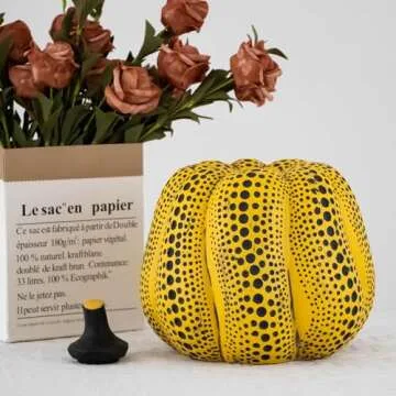 LXCMV Yayoi Kusama Polka Dot Pumpkin Decoration