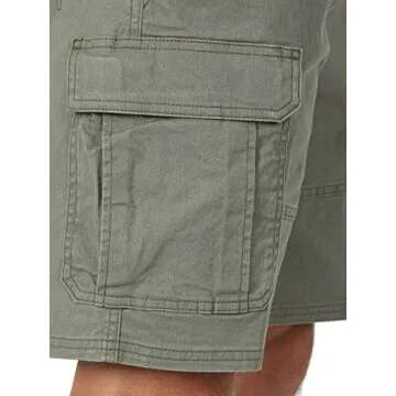 Wrangler Authentics Men's Classic Cargo Stretch Short, Dusty Olive, 40