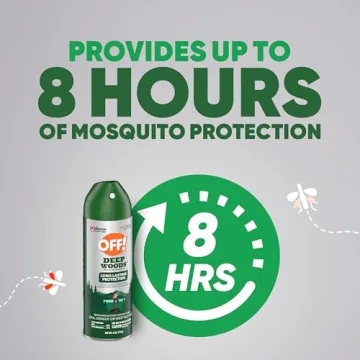 OFF! Deep Woods Insect Repellent, 25% DEET Formula for Outdoor Enjoyment