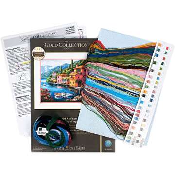 Dimensions Gold Collection Seaside Summer Cross Stitch Kit