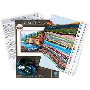 Dimensions Gold Collection Seaside Summer Cross Stitch Kit