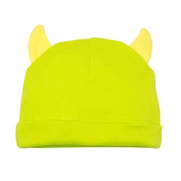 Disney Pixar Monsters Inc. Mike Newborn Baby Boys Cosplay Bodysuit and Hat Set 3-6 Months