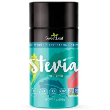 SweetLeaf Stevia Powder Shaker Jar - Zero Calorie Sweetener with Stevia Leaf Extract, No Artificial ...