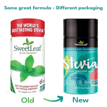 SweetLeaf Stevia Powder - Natural Zero Calorie Sweetener