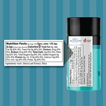 SweetLeaf Stevia Powder - Natural Zero Calorie Sweetener