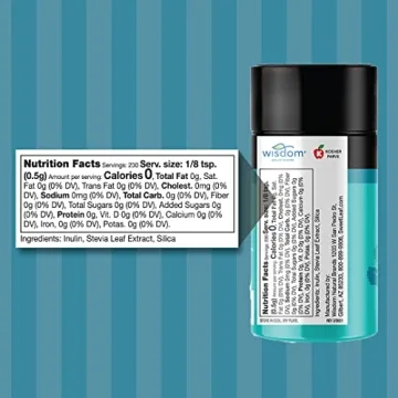 SweetLeaf Stevia Powder - Natural Zero Calorie Sweetener