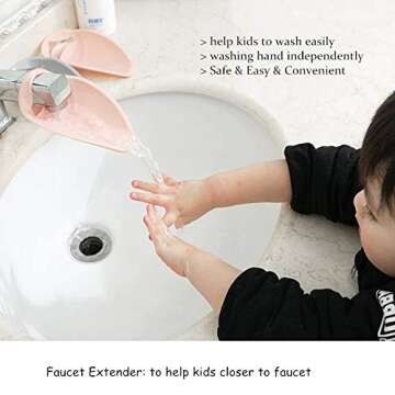 Faucet Extender for Kids' Hand-Washing Safety