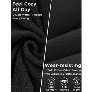 wantdo Women's Winter Vest Thicken Black Puffer Vest with Hood (Black, Small)