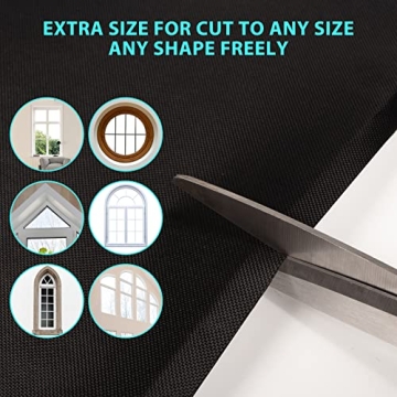 Portable Blackout Curtains 100% Blackout for Privacy