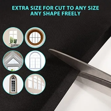 Portable Blackout Curtains 100% Blackout for Privacy