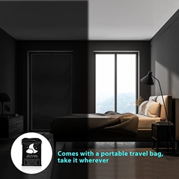 Portable Blackout Curtains 100% Blackout for Privacy