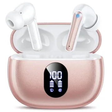 ZZU Wireless Earbuds with Deep Bass Sound & 48 Hours Playtime