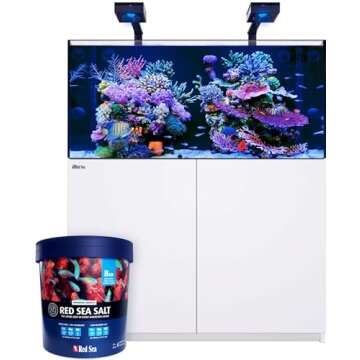 Red Sea Reef Salt Mix Small Bucket | Makes 55 Gallons Complete Marine Saltwater Aquarium Advanced Fo...