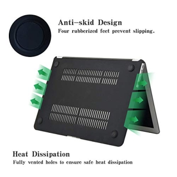 Stylish Premium Leather Hard Shell Case for MacBook Pro 13